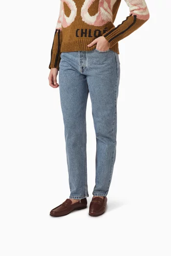 Logo  Loafers in Shiny Calfskin