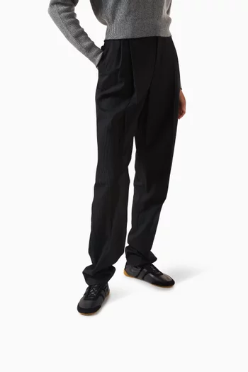 سنيكرز كيك أسفل الكاحل جلد عجل