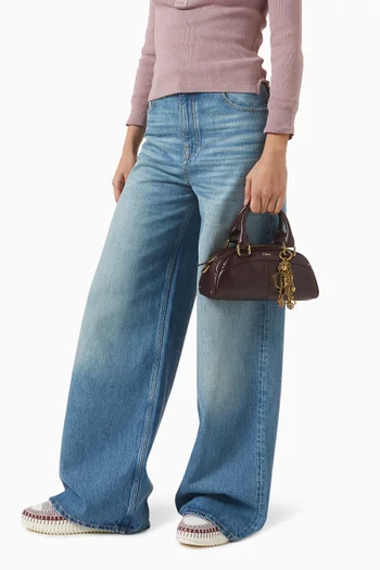 Small Chloé Bowling Bag in Leather