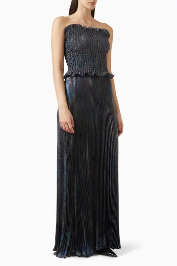 Maya Pleated Gown