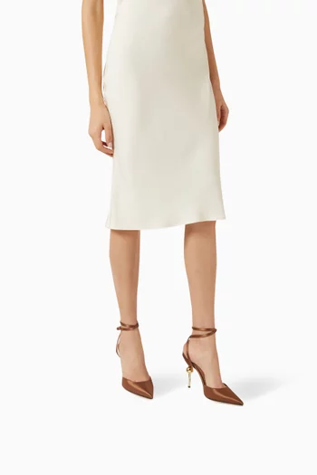 Vittoria 105 Pumps in Satin