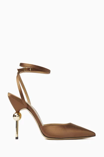 Vittoria 105 Pumps in Satin