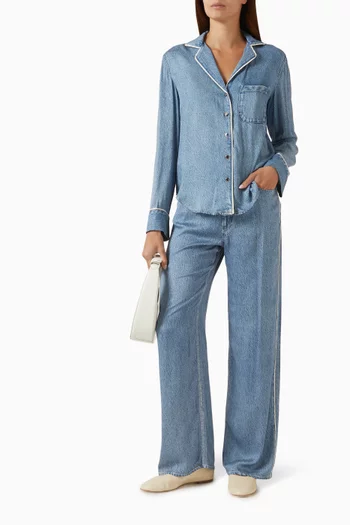 Miramar Lounge Shirt in Rayon