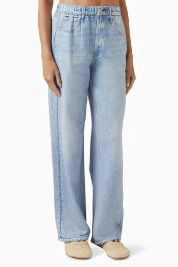 Miramar Wide-leg Pants in Terry