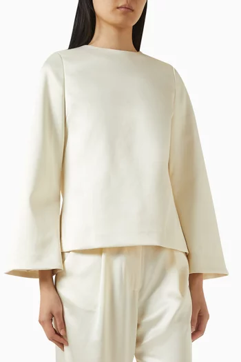 بلوزة إيلنا بعقدة