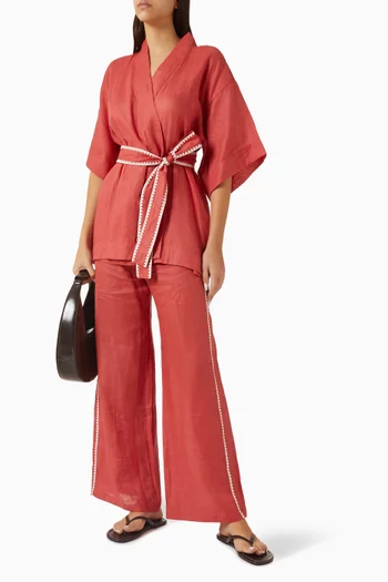 Marigold Kimono in Linen