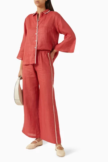 Marigold Shirt in Linen