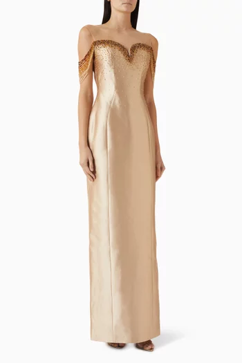 فستان سهرة سيليست تفتا