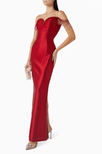 فستان سهرة سيليست تفتا