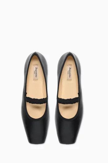 Lisbeth Ballet Flats in Leather