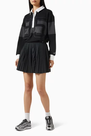 تي شيرت بولو رياضي بطبعة