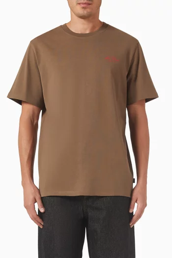 تي شيرت برادي بطبعة ناطحات سحاب قطن