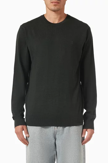 سترة جريسون صوف مارينو منسوج