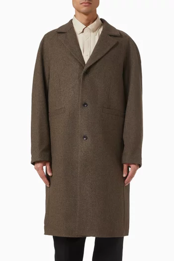 Nicko Coat in Wool-blend