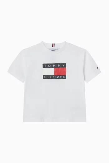 Heritage Logo-print T-shirt in Cotton