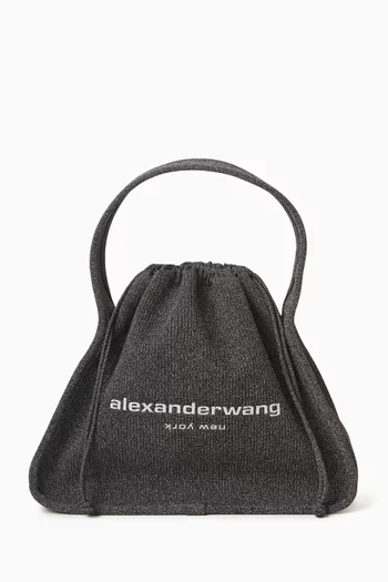 حقيبة ريان كبيرة من نسيج مضلع عاكس للضوء