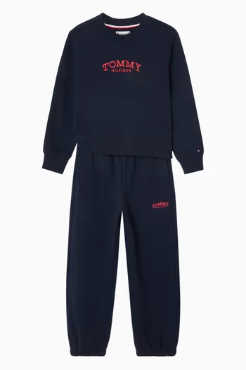 Logo-print Sweatshirt in Cotton