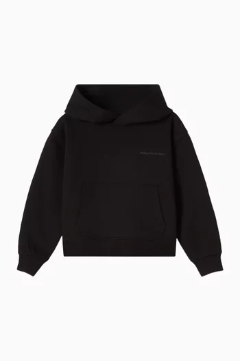 Logo-print Hoodie in Cotton