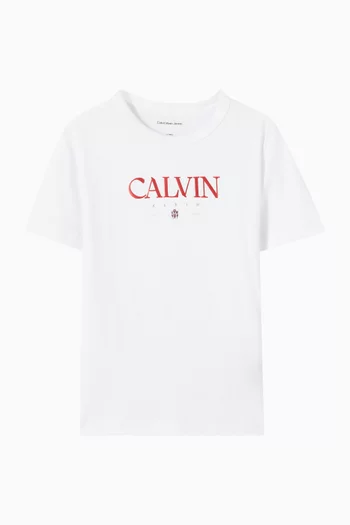 Logo T-shirt in Cotton