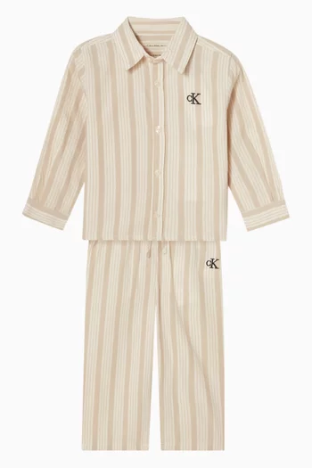 Striped Loungewear Set