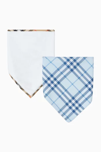 طقم صدريات بنقشة مخططة، قطعتان