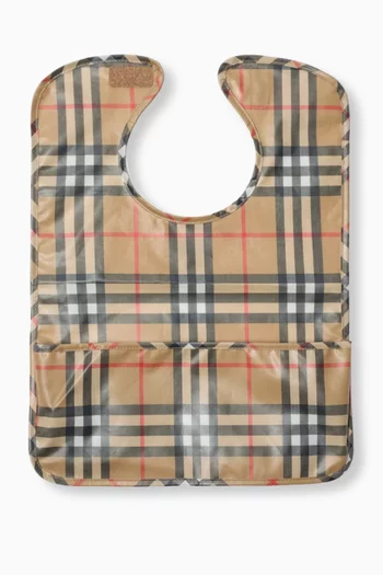 صدرية بنقشة مربعات قطن مغلف