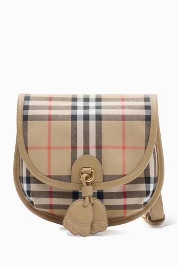 Check Crossbody Bag