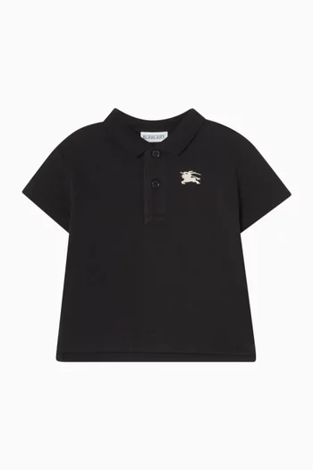 تي شيرت بولو جوهان مطرز قطن