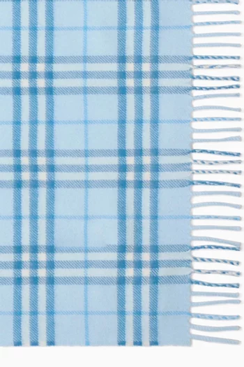 Vintage Check Blanket in Cotton