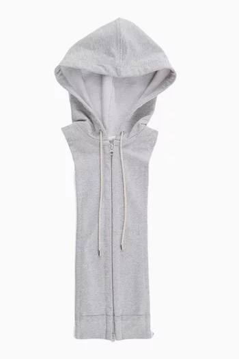 كنزة ديكي بغطاء رأس فرنش تيري