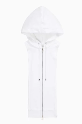 كنزة ديكي بغطاء رأس فرنش تيري