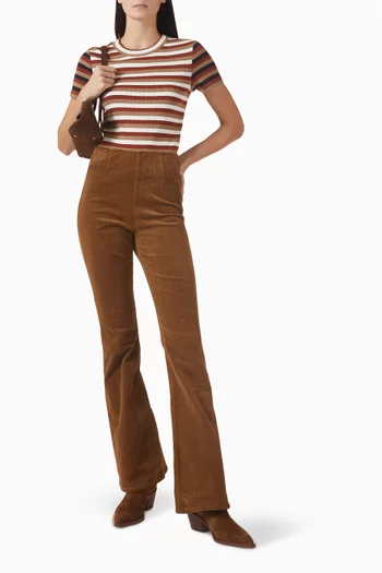 Beverly Off-duty Flared Pants