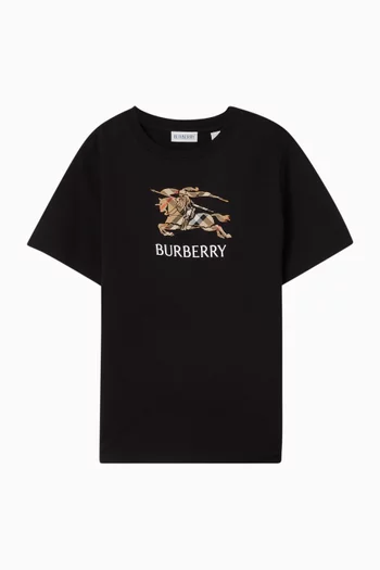 EKD Check T-shirt in Cotton