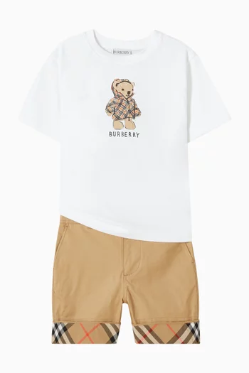 Puffer Bear T-shirt in Cotton