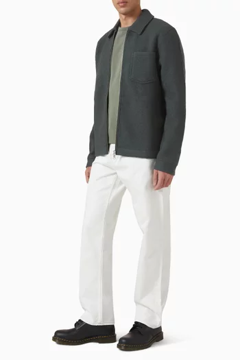 Hannes Full Zip Jacket in Wool