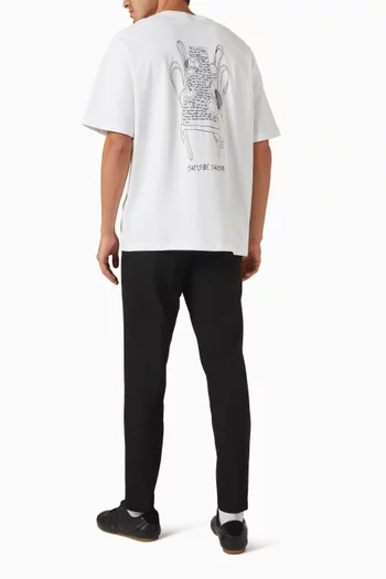 Sadinner T-shirt in Organic-cotton