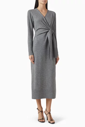 Salomez Maxi Dress in Knit