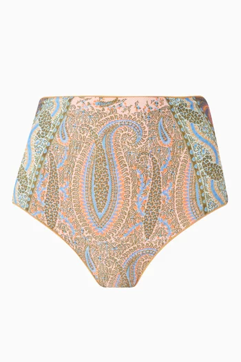 Lucent High-rise Bikini Briefs