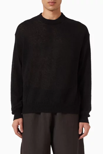 Gulf Crewneck Sweater in Knit