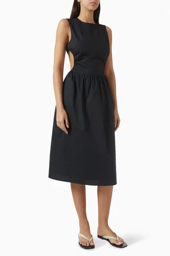 فستان سابين قطن بوبلين