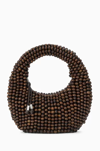 حقيبة ريف بيد علوية وتصميم مطرز بالخرز