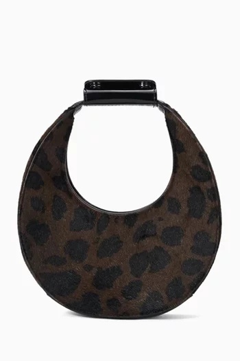 Mini Good Night Moon Bag in Pony Hair