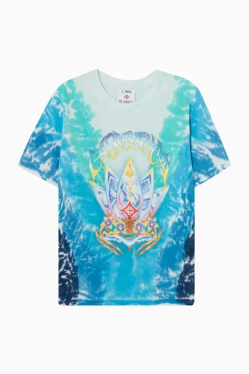 Surf Lotus Tie-dye T-shirt