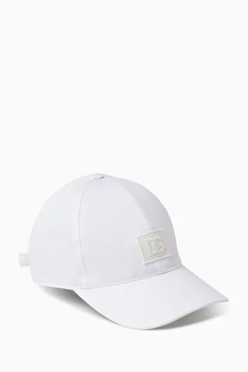 Logo Baseball Cap in Cotton-twill
