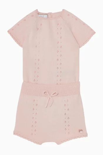 Sweater & Shorts Set in Knit