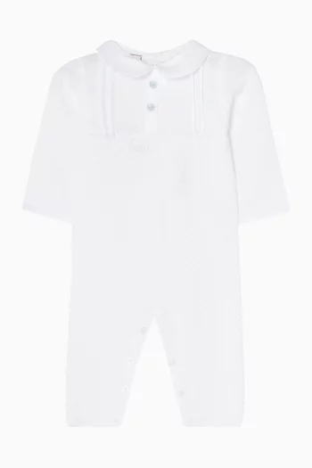 جمبسوت بياقة بيتر بان منسوج