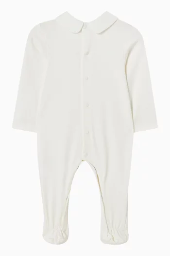 Collared Pyjamas in Cotton