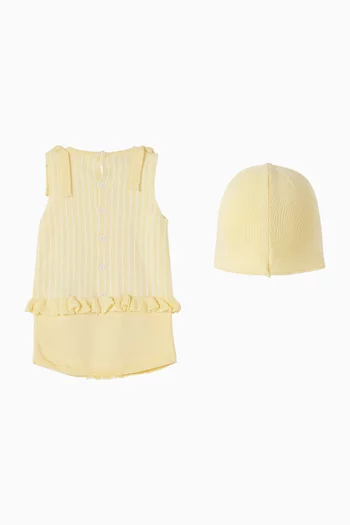 Romper Gift Set in Cotton