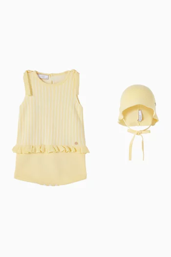 Romper Gift Set in Cotton