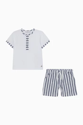 Eslora Striped 2-piece Set in Cotton